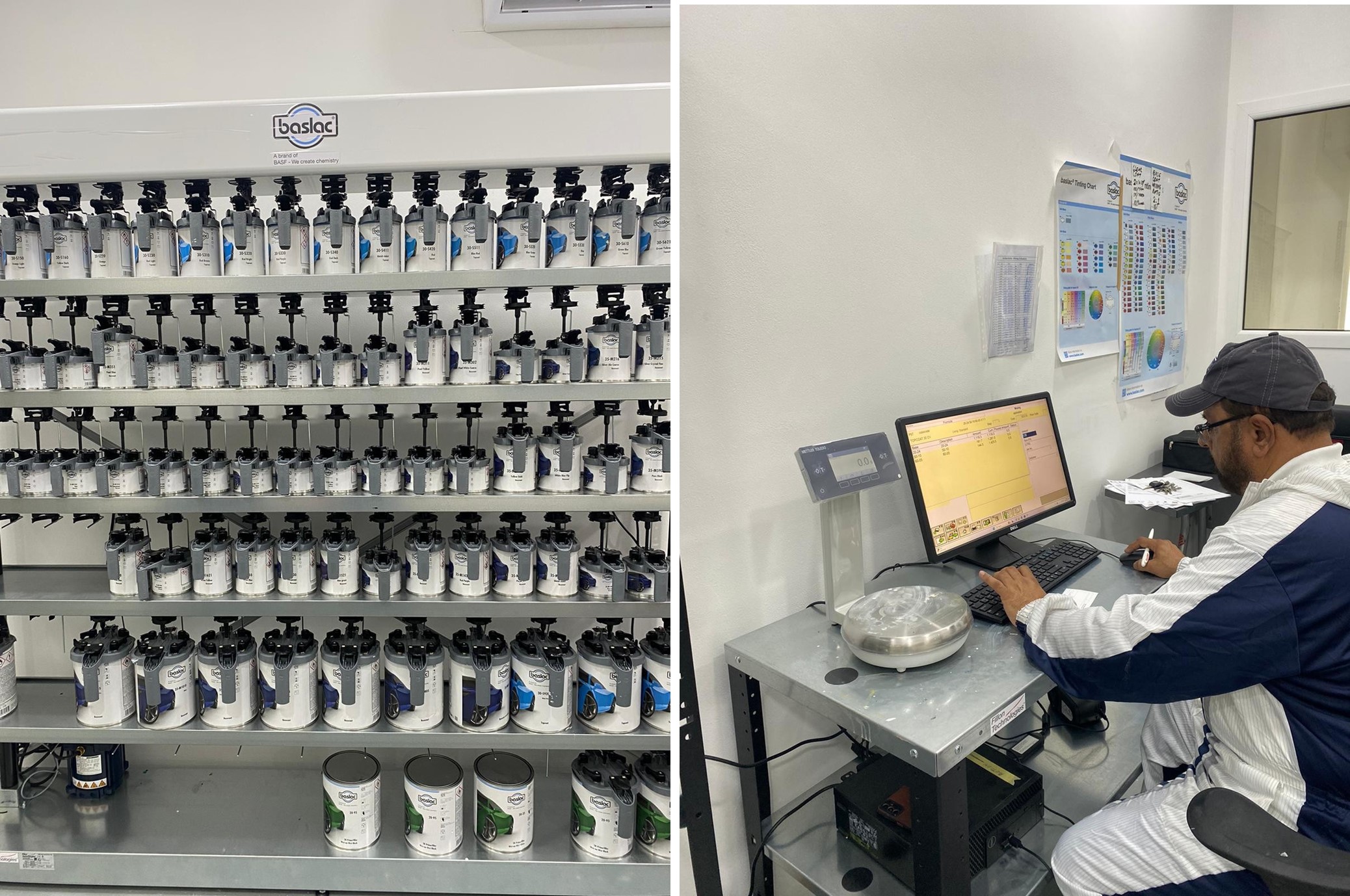 Paint Mixing Machine and Software